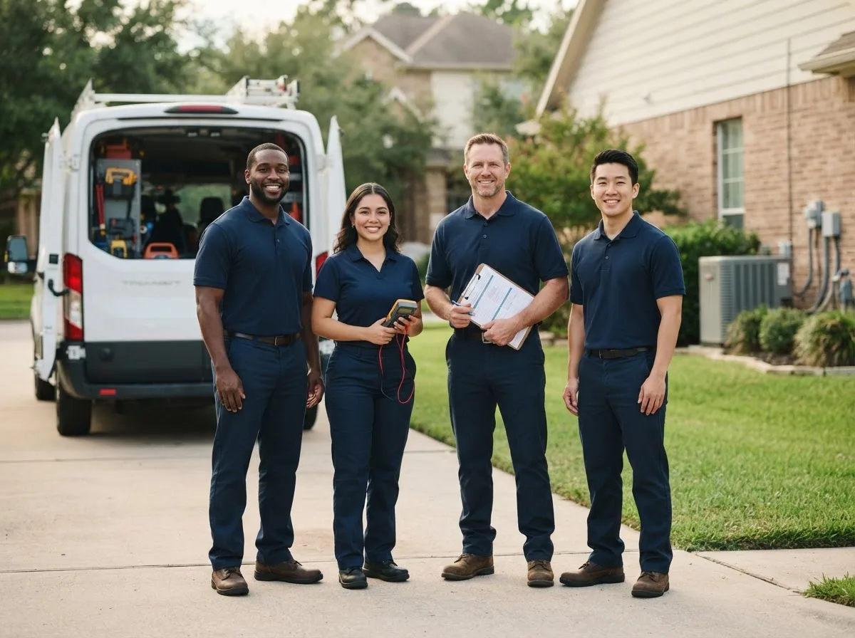 Certified HVAC technician near Deville, LA